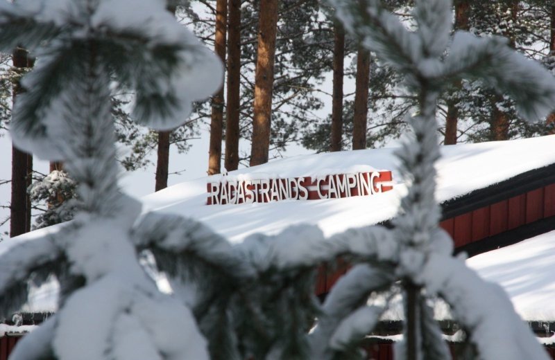 sneeuw Rådastrands Camping