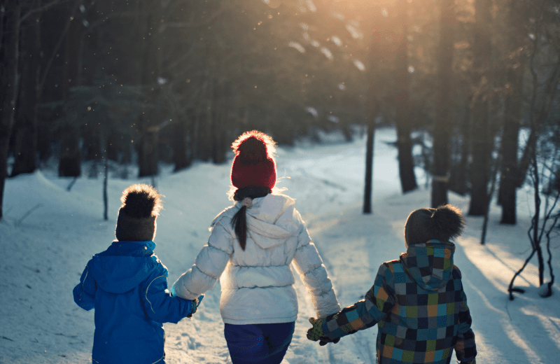 Winterweek met het hele gezin in zweden