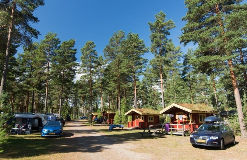 Stuga ( Camping Hütte)